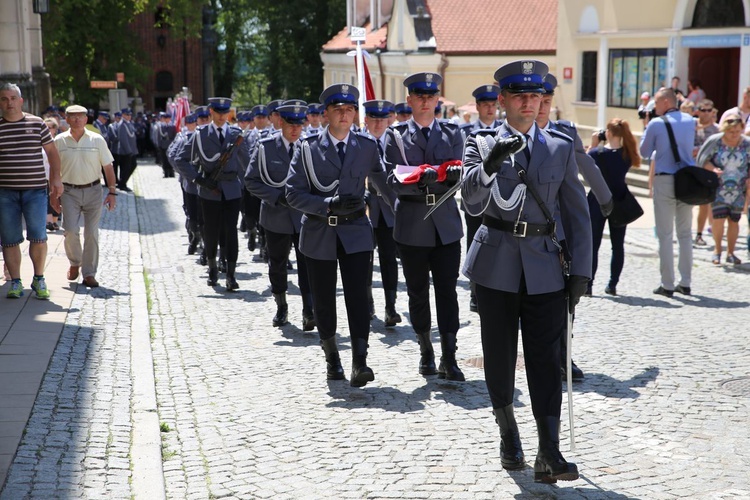 Wojewódzkie święto Policji w Sandomierzu 