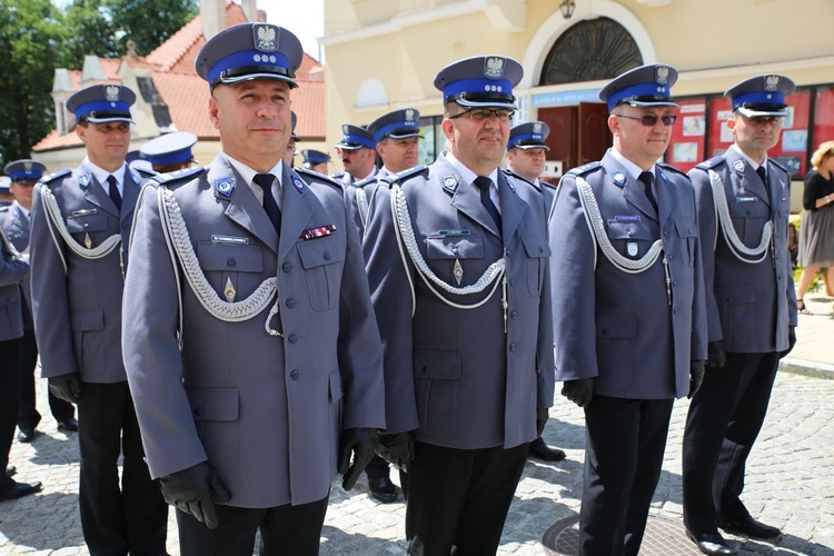 Wojewódzkie święto Policji w Sandomierzu 