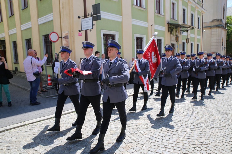 Wojewódzkie święto Policji w Sandomierzu 