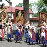 Odpust w Rychwałdzie z monstrancją fatimską