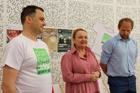 Do udziału w imprezach zapraszają (od lewej): Marek Mieńkowski, Beata Drozdowska i Rafał Tatarek