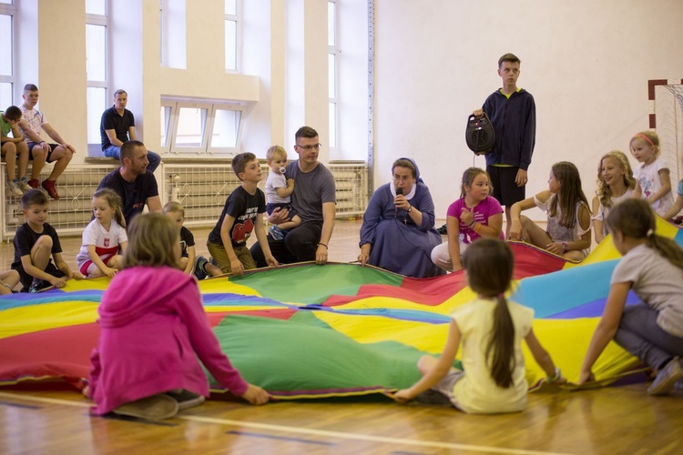 Rekolekcje dla rodzin w WSD - różne aktywności