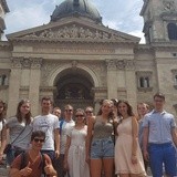 Młodzież ze Smolnicy na Węgrzech 