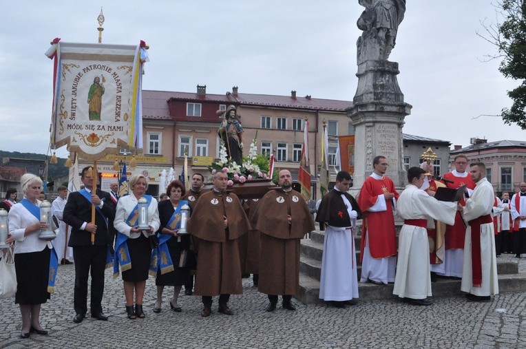 Błogosławieństwo miasta relikwiami św. Jakuba