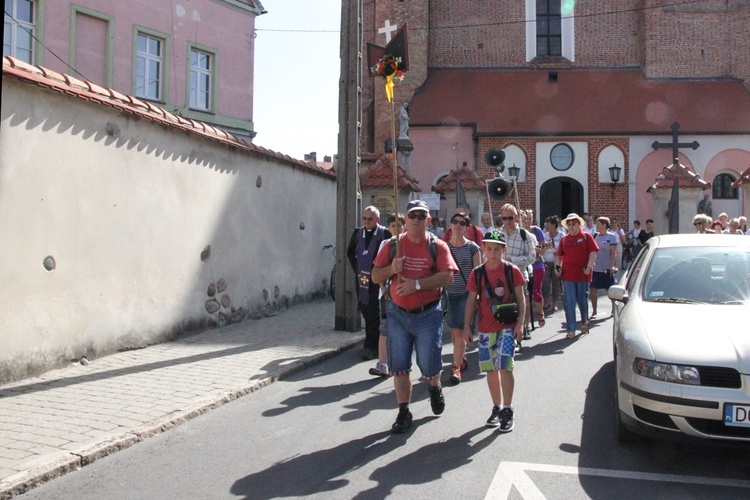 Góra w drodze na Jasną Górę