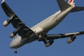 Koreański pocisk minął się z samolotem Air France