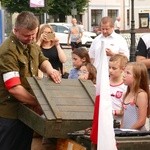 Powstańcza barykada w Czaplinku