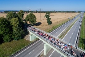 Pątnicy okiem drona