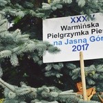 Pielgrzymka warmińska w okolicach Płońska