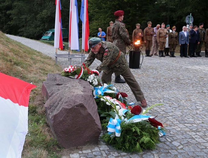 Capstrzyk przy kopcu Piłsudskiego