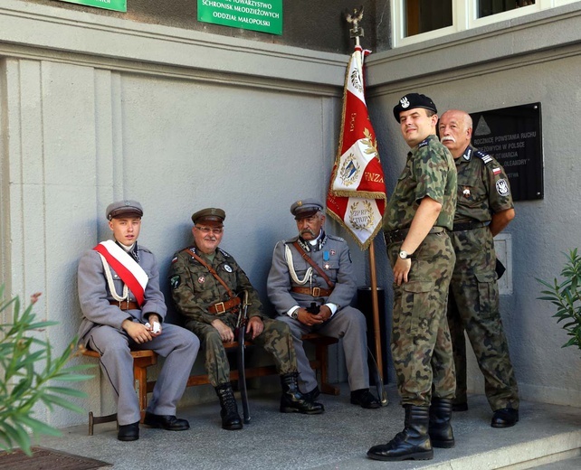 Uczestnicy "Kadrówki" u źródeł patriotyzmu