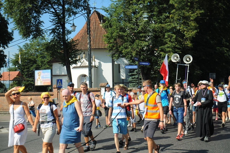 Gdowianie w Pieszej Pielgrzymce Krakowskiej na Jasną Górę