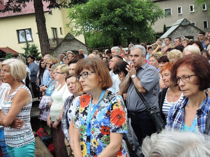 26. Piesza Pielgrzymka Bielsko-Żywiecka na Jasną Górę - Msza św. w Hałcnowie