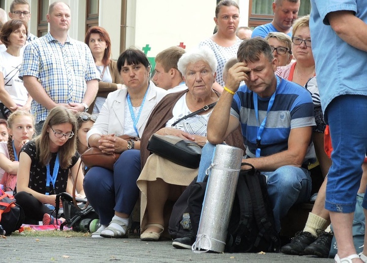 26. Piesza Pielgrzymka Bielsko-Żywiecka na Jasną Górę - Msza św. w Hałcnowie