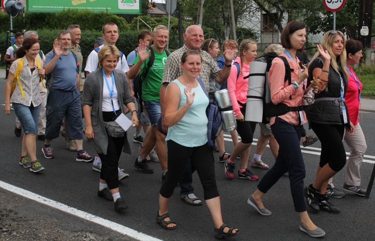 Grupa 1 - 26. Piesza Pielgrzymka na Jasną Górę z Bielska-Białej 2017