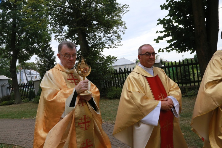 Relikwie św. Maksymiliana w Szczucinie