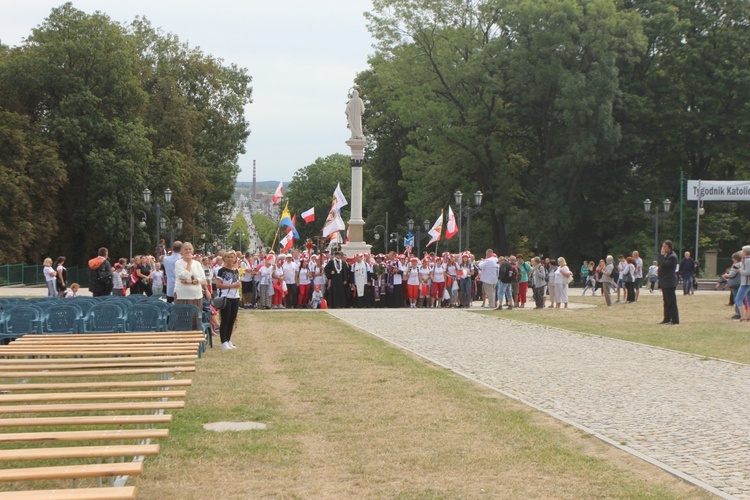 Wejście na jasnogórski szczyt