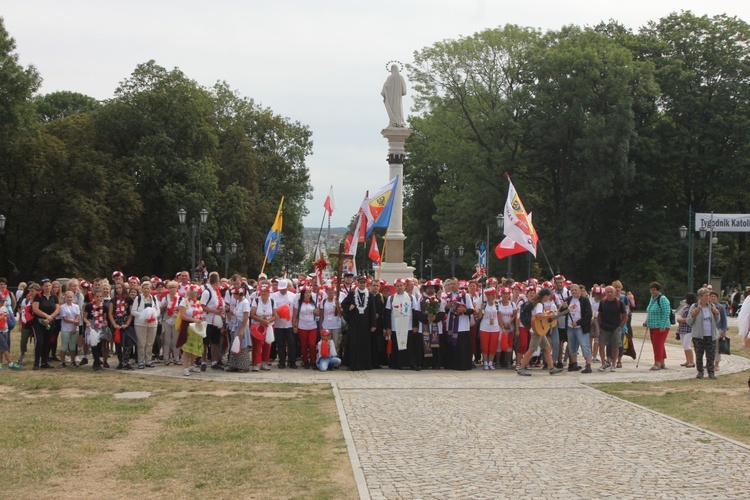 Wejście na jasnogórski szczyt