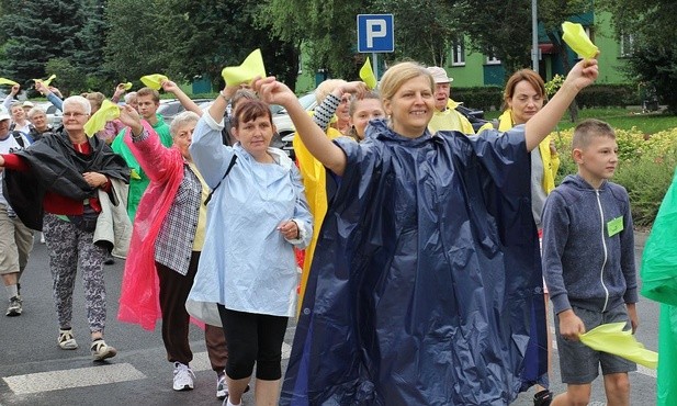 Choć w deszczu, to bardzo kolorowo!