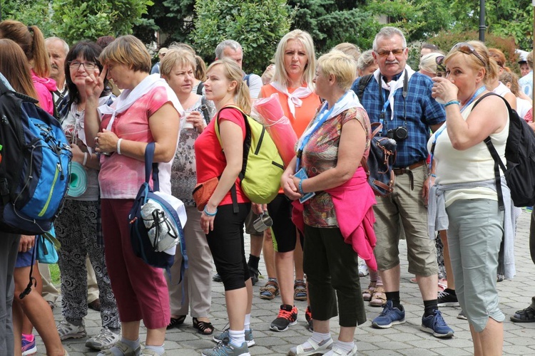 Postój pielgrzymów w Pisarzowicach - 2017