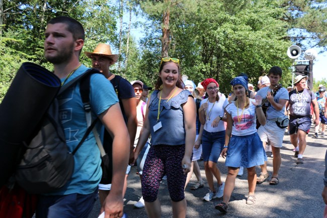 Kolumna radomska trzeci dzień w drodze