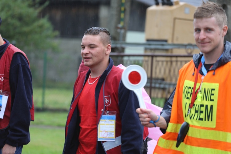 26. pielgrzymka z Hałcnowa na Jasną Górę - w Bielanach - 2017