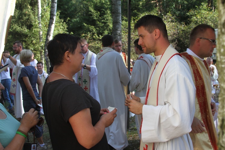 Pielgrzymka. Msza św. we Florentynowie