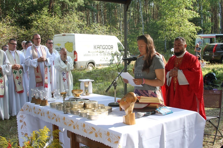 Pielgrzymka. Msza św. we Florentynowie