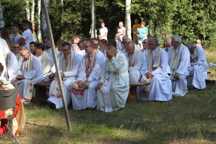 Pielgrzymka. Msza św. we Florentynowie