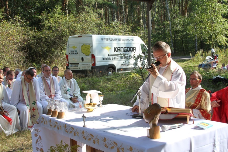 Pielgrzymka. Msza św. we Florentynowie