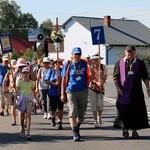 Kolumna skarżyska na szlaku pielgrzymkowym