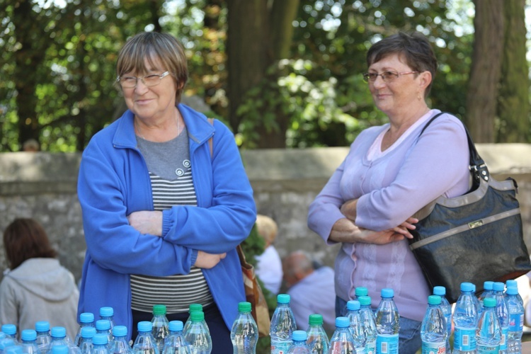 34. pielgrzymka z Oświęcimia na Jasną Górę - w Gołonogu - 2017