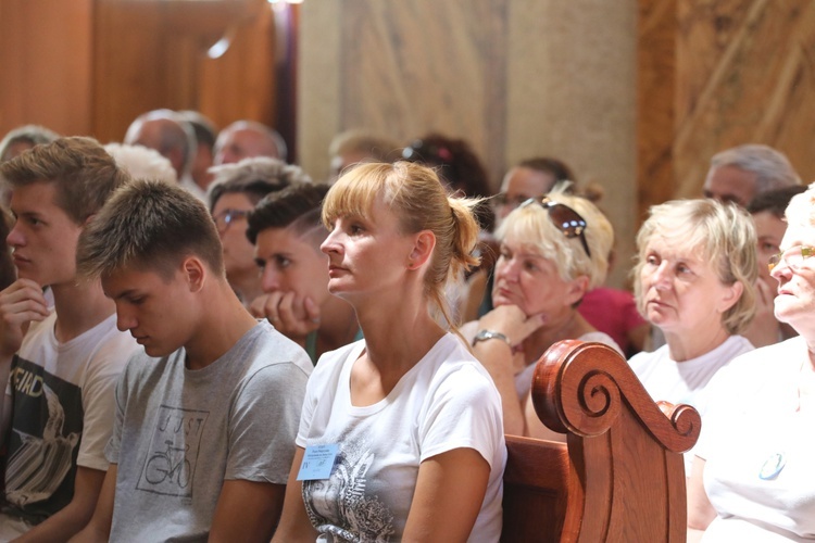 34. pielgrzymka z Oświęcimia na Jasną Górę - w Gołonogu - 2017