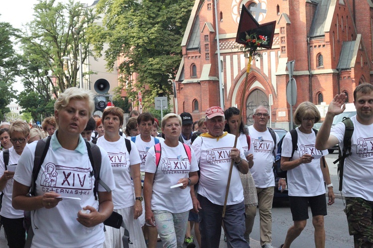 Wejście Pieszej Pielgrzymki Wrocławskiej na Jasną Górę cz. 2