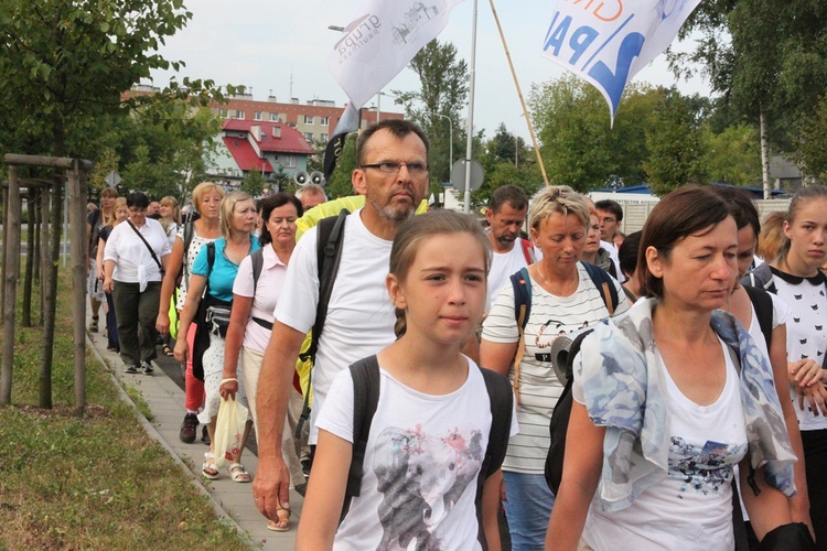 Wejście Pieszej Pielgrzymki Wrocławskiej na Jasną Górę cz. 2