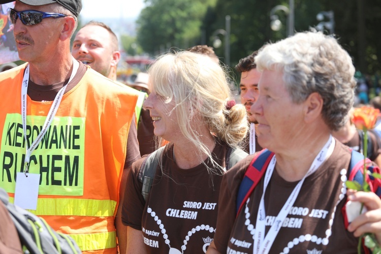 Powitanie 31. Pielgrzymki Andrychowskiej na Jasnej Górze - 2017