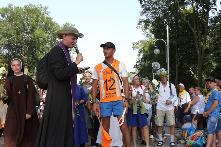 Piesza Pielgrzymka Krakowska wchodzi na Jasną Górę