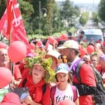 Powitanie 34. Pielgrzymki Oświęcimskiej na Jasnej Górze - 2017