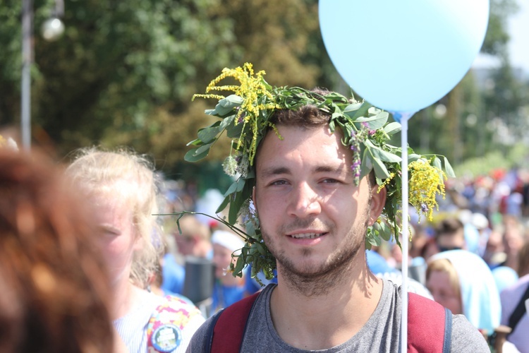 Powitanie 34. Pielgrzymki Oświęcimskiej na Jasnej Górze - 2017