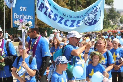 Powitanie 34. Pielgrzymki Oświęcimskiej na Jasnej Górze - 2017