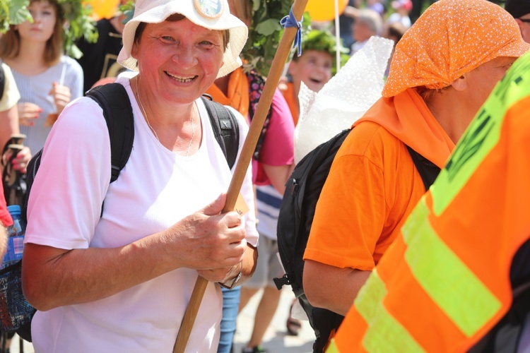 Powitanie 34. Pielgrzymki Oświęcimskiej na Jasnej Górze - 2017