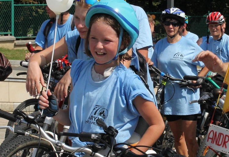 U celu - 15. Andrychowska Pielgrzymka Rowerowa 2017