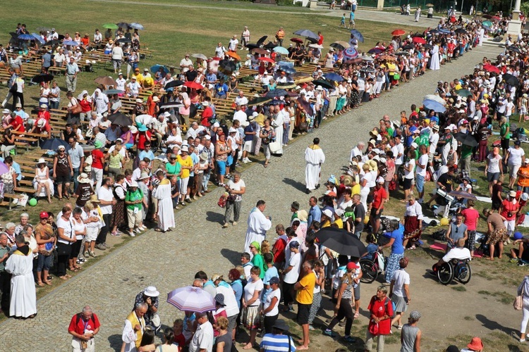 U celu - Msza św. pielgrzymów na Jasnej Górze 2017