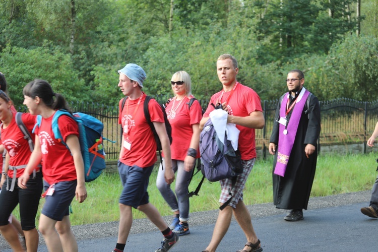 26. Cieszyńska Pielgrzymka na Jasną Górę - na trasie