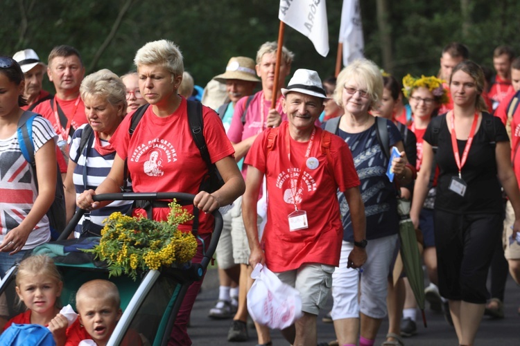 26. Cieszyńska Pielgrzymka na Jasną Górę - na trasie