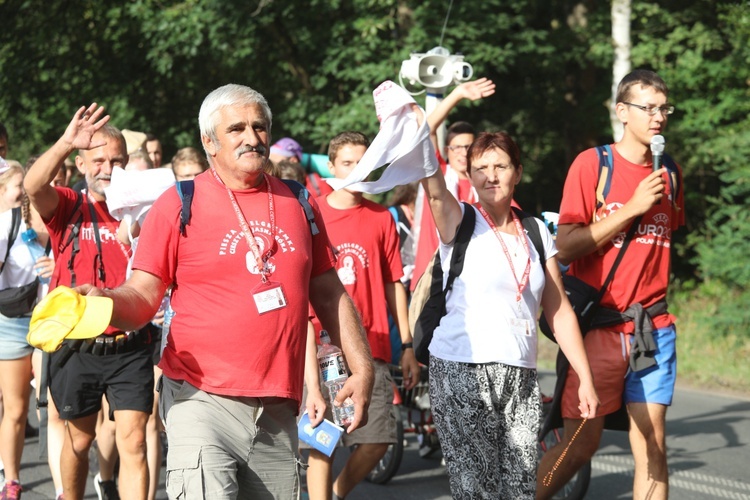 26. Cieszyńska Pielgrzymka na Jasną Górę - na trasie