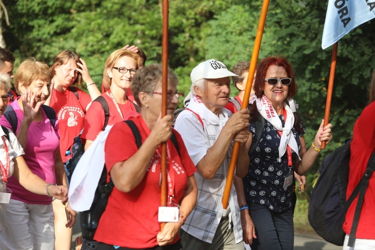 26. Cieszyńska Pielgrzymka na Jasną Górę - na trasie