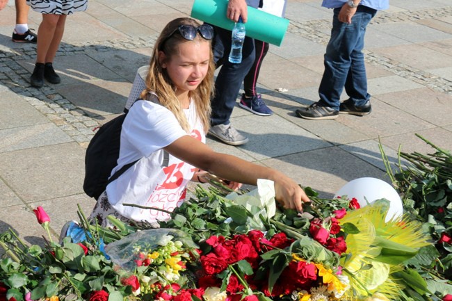 Pielgrzymka diecezji radomskiej - kolumny radomskie