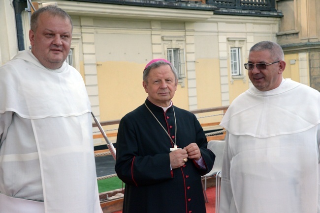 Pielgrzymka diecezji radomskiej - kolumny radomskie