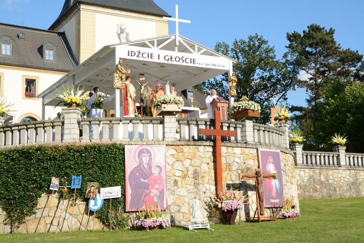 Eucharystia pielgrzymkowa w Kamieniu Śląskim